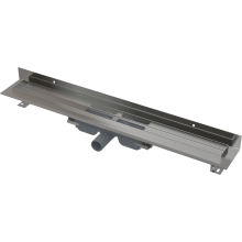 Alcadrain APZ116 Wall Low Duschrinne mit Rand für den vollen Rost 1050mm