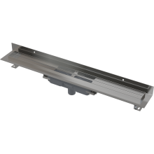 Alcadrain APZ1116 Wall Low Duschrinne mit Rand für den vollen Rost 1150mm