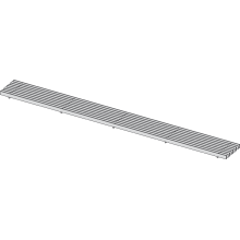 Alcadrain Rost für Entwässerungsrinne 100 mm, Edelstahl