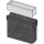 Alcadrain AVZ101R-R321R Servicebox für Schlitzrinne, asymmetrisch, 100 mm, Edelstahl