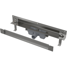 Alcadrain APZ5-TWIN SPA Abflusssystem für Einbau in die Wand 950mm