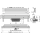 Alcadrain APZ5-TWIN SPA Abflusssystem für Einbau in die Wand LED Weiß 850mm