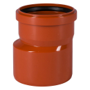 KG-Uebergangsrohr DN 125x110 mit vormontierten Dichtringen