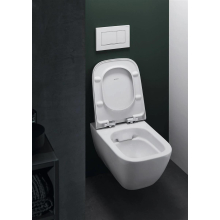 Geberit  Geberit Smyle Square Wand-WC Tiefspüler