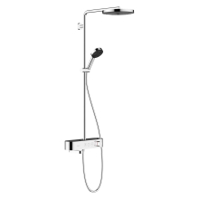 hansgrohe Pulsify S Showerpipe 260 1jet mit Wannenthermostat ShowerTablet Select 400, Chrom