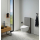 Geberit Monolith Sanitärmodul für Wand-WC 114 cm mit Anschlussstutzen, Wasseranschluss hinten mittig