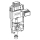 Geberit GIS Element für Wand-WC 100 cm mit Omega UP-Spülkasten 12 cm