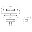 hansgrohe uBox universal Grundkörper Duschrinnen...