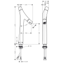 AXOR Starck Organic 2-Griff Waschtischmischer 240...