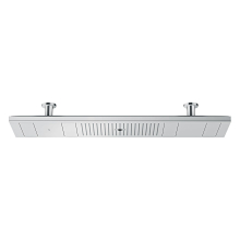 AXOR ShowerSolutions ShowerHeaven 1200/300 4jet mit Lichtmodul 5000 K, Brushed Black Chrome