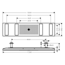 AXOR ShowerSolutions ShowerHeaven 1200/300 4jet mit...