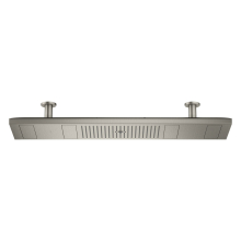 AXOR ShowerSolutions ShowerHeaven 1200/300 4jet mit Lichtmodul 3500 K, Edelstahl Optic