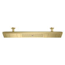 AXOR ShowerSolutions ShowerHeaven 1200/300 4jet mit Lichtmodul 3500 K, Brushed Brass