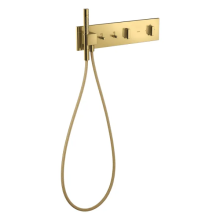AXOR ShowerComposition Thermostatmodul 470/110 Unterputz für 2 Verbraucher, Polished Gold Optic