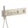 AXOR ShowerComposition Thermostatmodul 540/110 Unterputz f&uuml;r 3 Verbraucher, Brushed Nickel