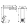 AXOR ShowerComposition Brausenmodul 250/250 2jet mit Schulterbrause, Brushed Black Chrome