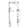 AXOR ShowerComposition Duschpaneel mit Thermostat, Kopfbrause 110/220 1jet und Schulterbrause, Brushed Black Chrome