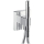 AXOR Starck Portereinheit 120/120 mit Stabhandbrause 2jet und Brauseschlauch, Brushed Brass
