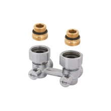 Schlösser Armaturen ANSCHLUSSARM.F.KOMPAKT-HK, ECKF 2ROHRSYS, NIPPEL, DN15, UE-MU3/4, NI