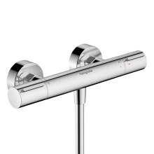 hansgrohe Ecostat Element Brausethermostat Aufputz, Chrom