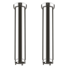 AXOR ShowerSolutions Verlängerung Set 230 mm für Deckenbefestigung ShowerHeaven 1200/300 4jet, Edelstahl Optic
