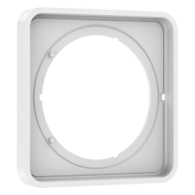 hansgrohe Verlängerungsrosette Q 5 mm, Mattweiß