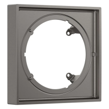 hansgrohe Verlängerungsrosette E 22 mm, Brushed Black Chrome