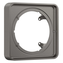 hansgrohe Verlängerungsrosette Q 22 mm, Brushed Black Chrome