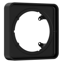 hansgrohe Verlängerungsrosette Q 22 mm, Mattschwarz