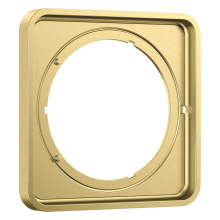 AXOR ShowerSelect ID Verlängerungsrosette softsquare 5 mm, Brushed Brass