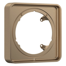AXOR ShowerSelect ID Verlängerungsrosette softsquare 22 mm, Brushed Bronze