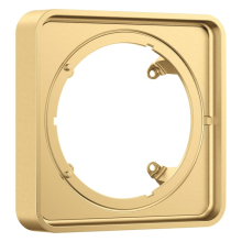 AXOR ShowerSelect ID Verlängerungsrosette softsquare 22 mm, Brushed Gold Optic