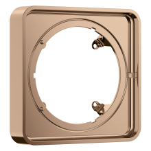 AXOR ShowerSelect ID Verlängerungsrosette softsquare 22 mm, Polished Red Gold