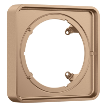 AXOR ShowerSelect ID Verlängerungsrosette softsquare 22 mm, Brushed Red Gold