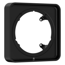AXOR ShowerSelect ID Verlängerungsrosette softsquare 22 mm, Mattschwarz