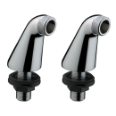 hansgrohe Montageset für Wannenrandmischer, Chrom