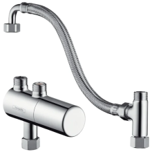 hansgrohe Ecostat Untertischthermostat Aufputz, Chrom