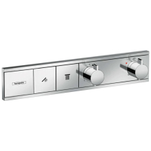 hansgrohe RainSelect Thermostat Unterputz für 2 Verbraucher, Chrom
