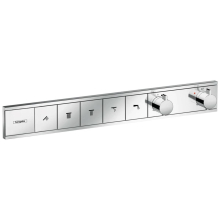 hansgrohe RainSelect Thermostat Unterputz für 5 Verbraucher, Chrom