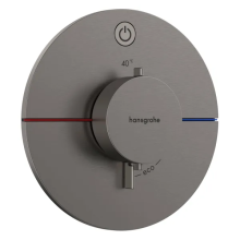 hansgrohe ShowerSelect Comfort S Thermostat Unterputz für 1 Verbraucher, Brushed Black Chrome