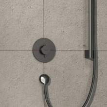 hansgrohe ShowerSelect Comfort S Thermostat Unterputz für 1 Verbraucher, Brushed Black Chrome