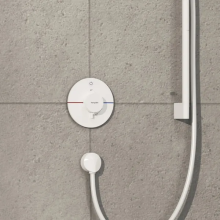 hansgrohe ShowerSelect Comfort S Thermostat Unterputz für 1 Verbraucher, Mattweiß