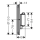 hansgrohe ShowerSelect Comfort S Thermostat Unterputz für 1 Verbraucher, Mattweiß