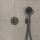 hansgrohe ShowerSelect Comfort S Thermostat Unterputz für 2 Verbraucher, Brushed Black Chrome