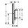 hansgrohe ShowerSelect Comfort S Thermostat Unterputz für 2 Verbraucher, Brushed Black Chrome