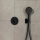 hansgrohe ShowerSelect Comfort S Thermostat Unterputz für 2 Verbraucher, Mattschwarz