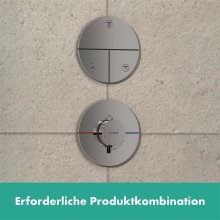hansgrohe ShowerSelect Comfort S Ventil Unterputz für 3 Verbraucher, Chrom
