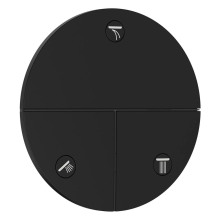 hansgrohe ShowerSelect Comfort S Ventil Unterputz für 3 Verbraucher, Mattschwarz