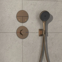 hansgrohe ShowerSelect Comfort S Thermostat Unterputz, Brushed Bronze