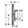hansgrohe ShowerSelect Comfort S Thermostat Unterputz, Mattschwarz